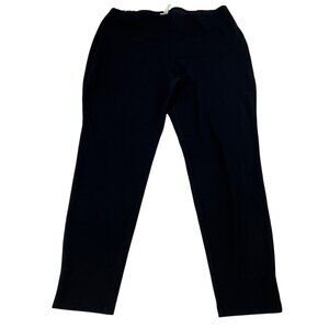 Chico’s Women’s Ankle Dress Pants Pull On Black Size Large